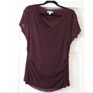 New York & Company Mesh Top